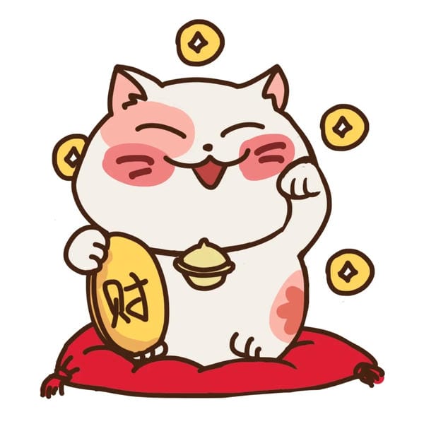 mèo thần tài chibi (18)