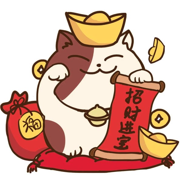 mèo thần tài chibi (19)