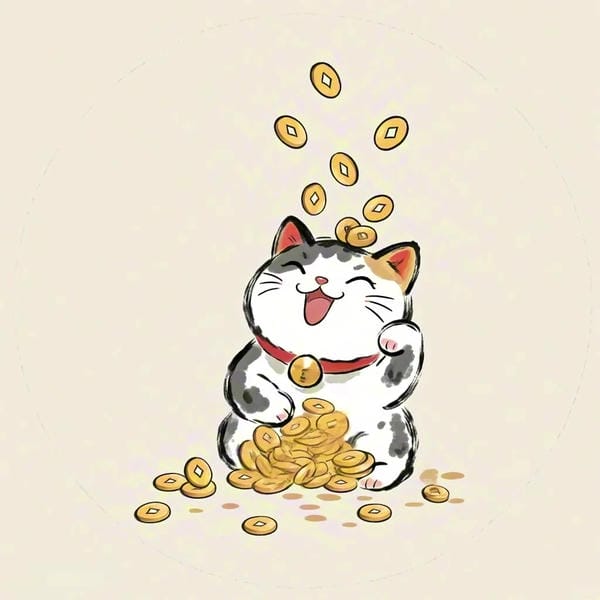 mèo thần tài chibi (29)