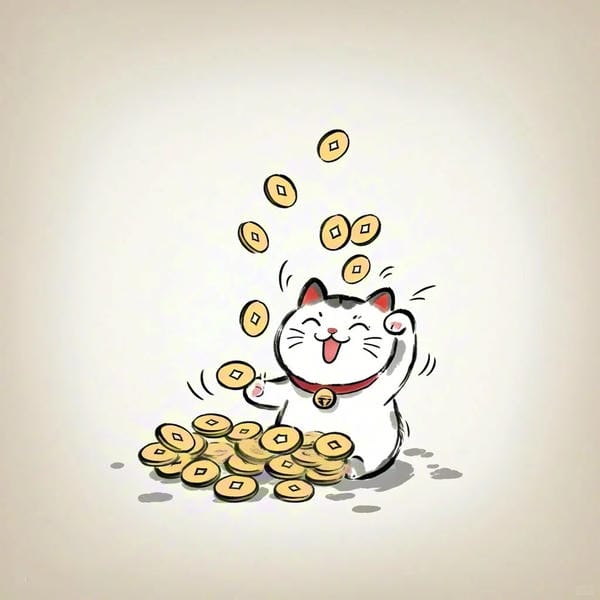 mèo thần tài chibi (30)