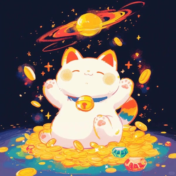 mèo thần tài chibi (4)
