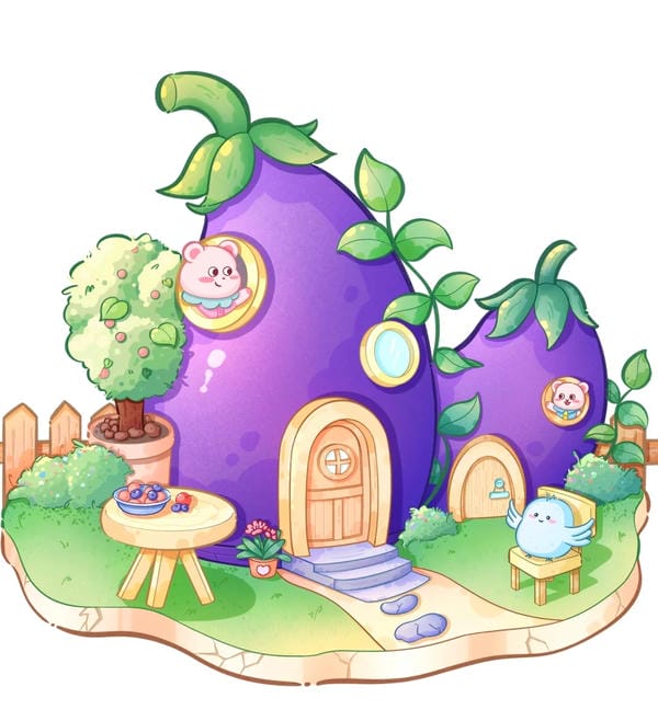 rau củ quả chibi (11)