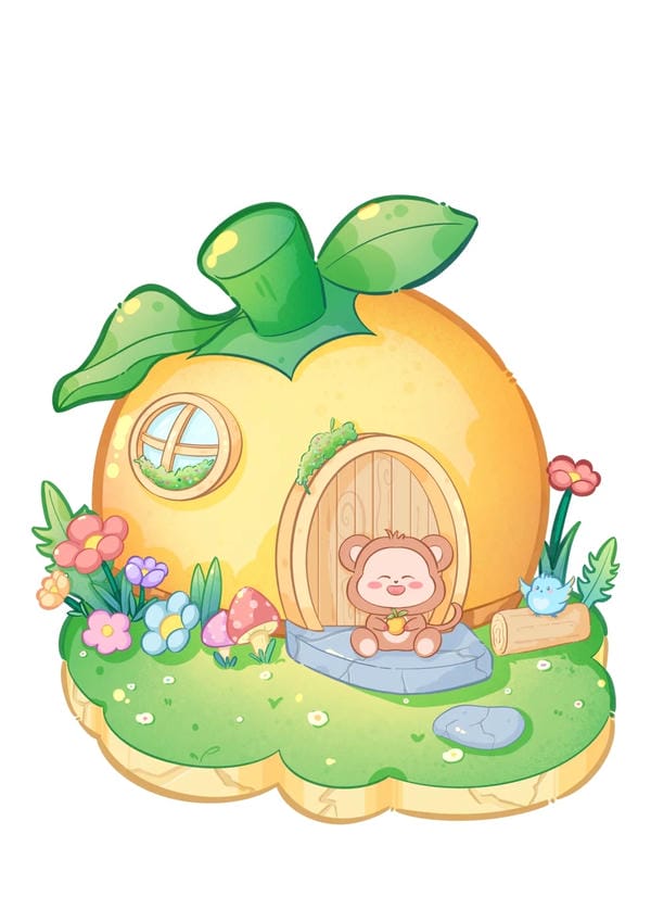rau củ quả chibi (12)
