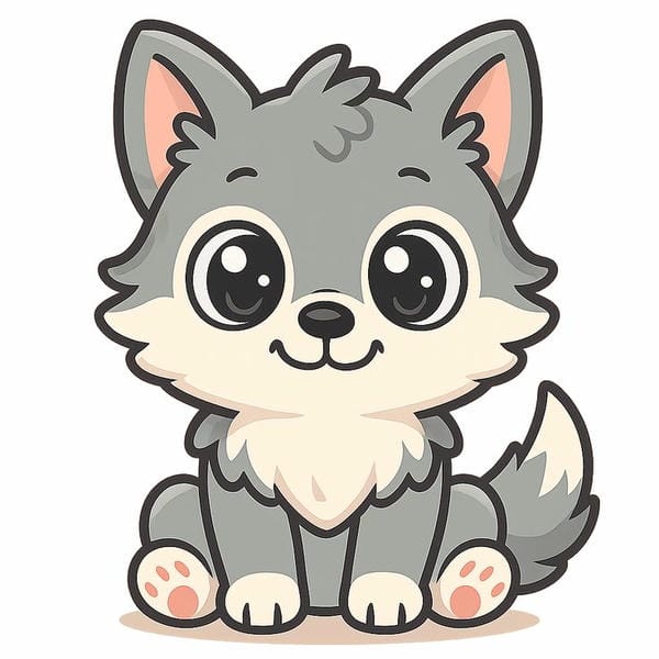 sói chibi (10)