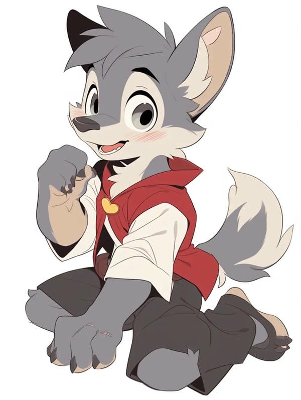 sói chibi (24)
