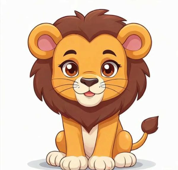 sư tử chibi (28)