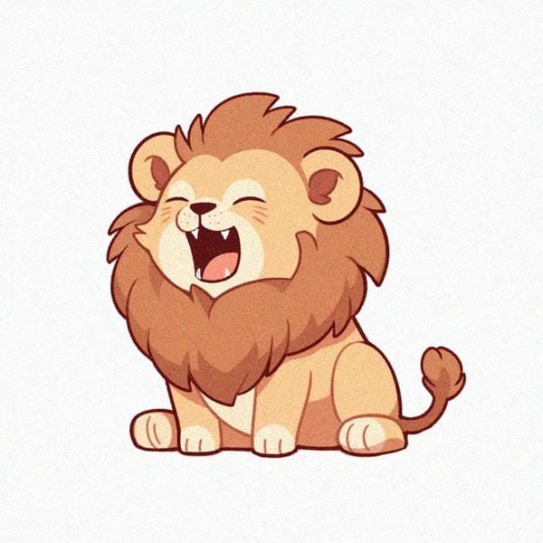 sư tử chibi (9)