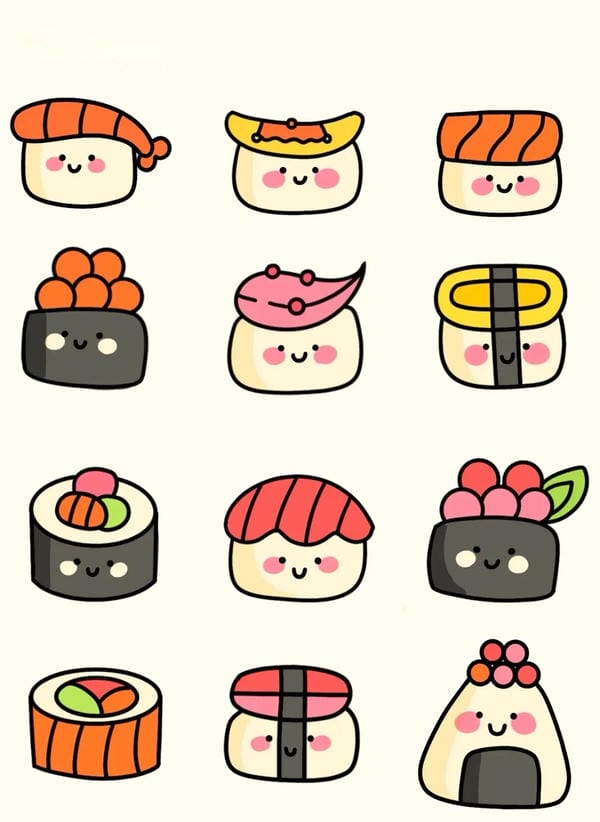 sushi chibi cute (1)