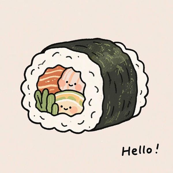 sushi chibi cute (19)