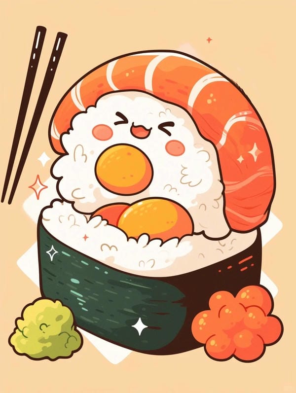 sushi chibi cute (32)