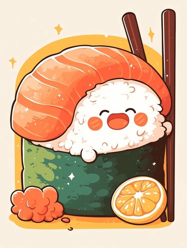 sushi chibi cute (33)