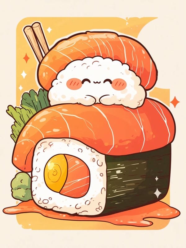 sushi chibi cute (34)