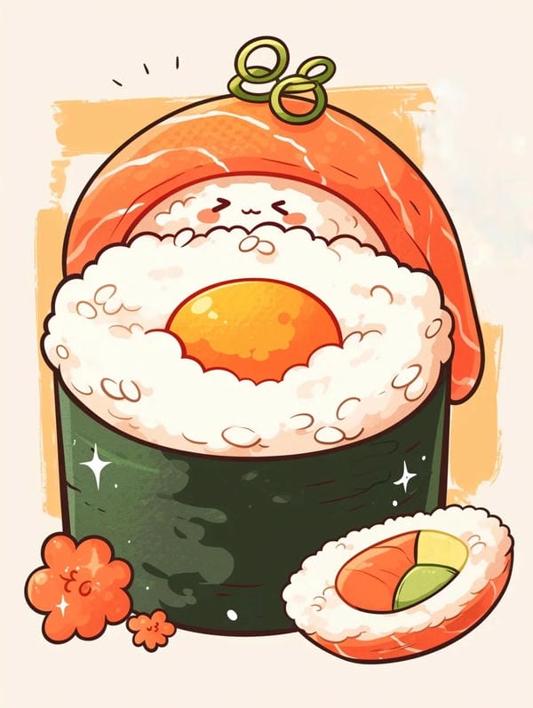 sushi chibi cute (35)