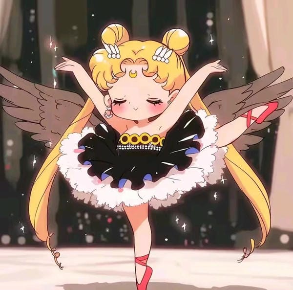 thủy thủ mặt trăng pha lê chibi