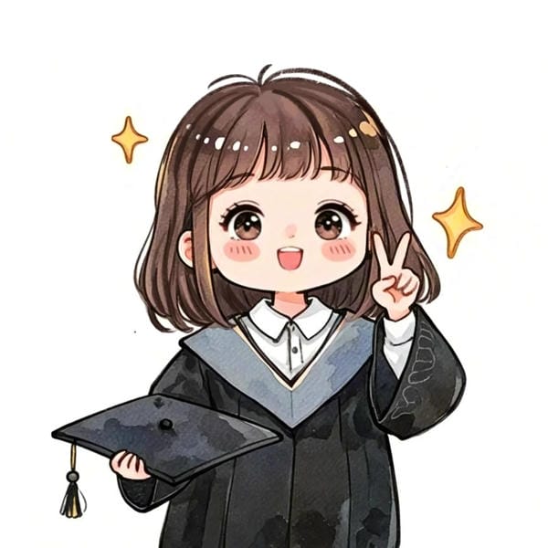 tốt nghiệp chibi