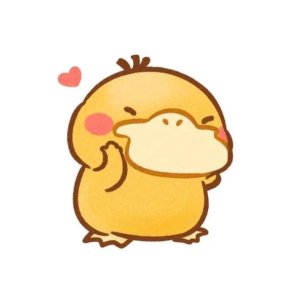vịt donald chibi