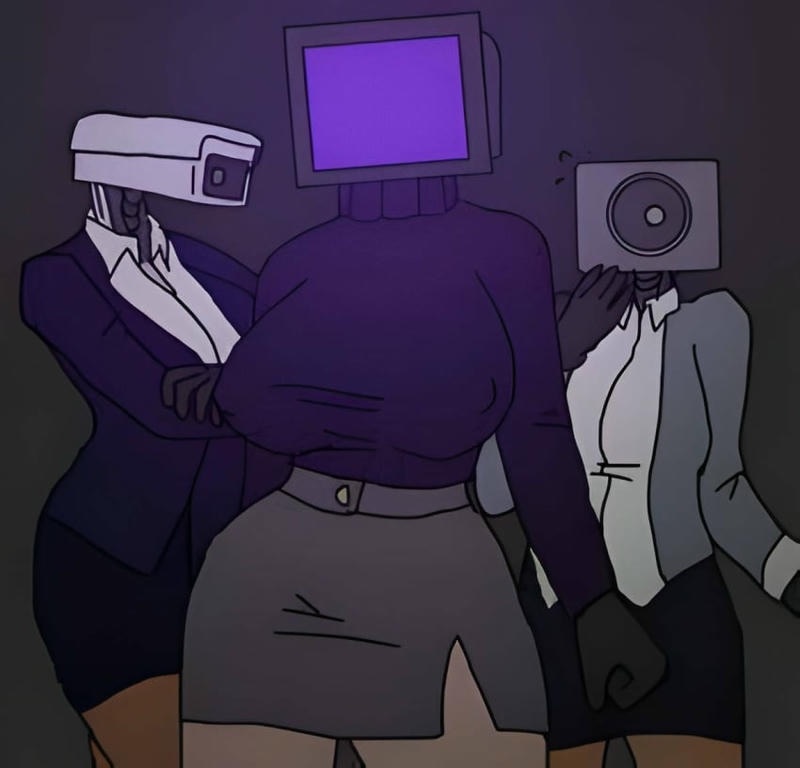 TV Woman sexy antenna pose