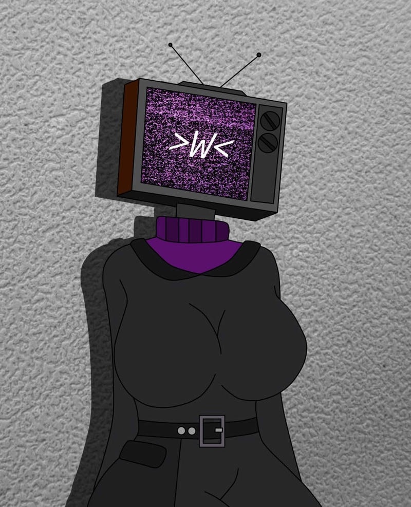 Skibidi Toilet TV girl hentai