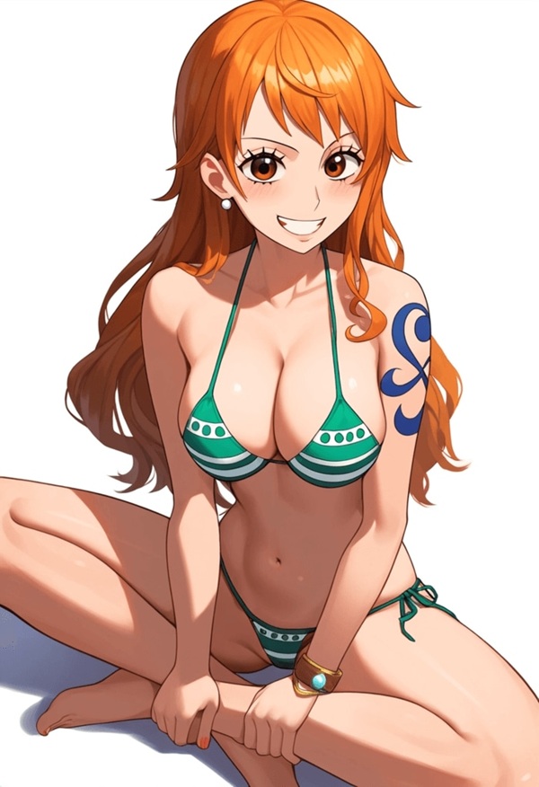 Nami hentai long hair sexy