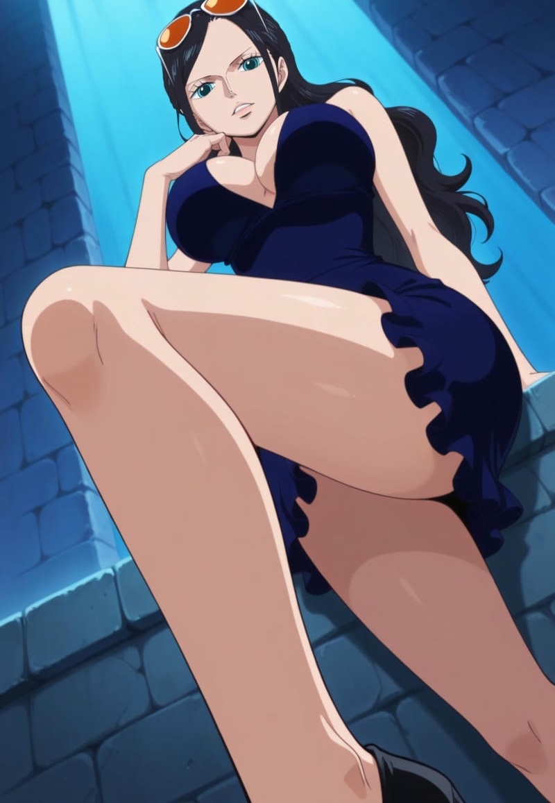 Nico Robin ahegao face