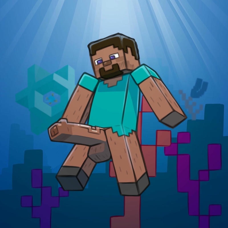 minecraft r34 Herobrine nhét cặc sâu