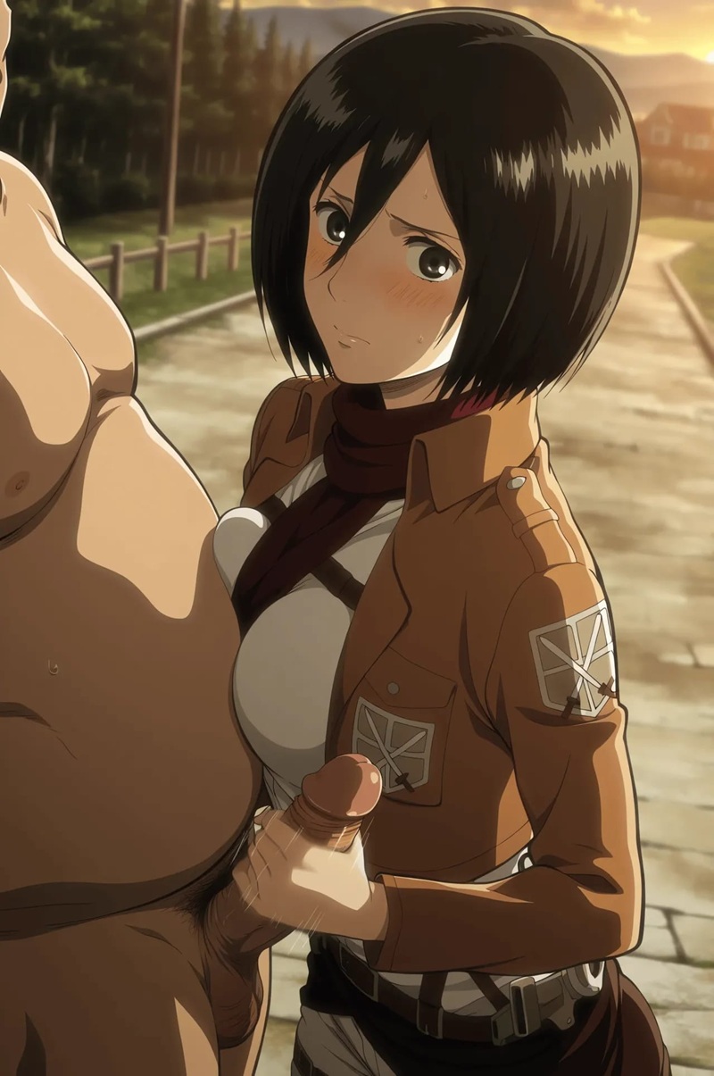 ảnh mikasa hentai 10